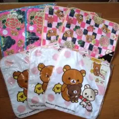 ★リラックマ★ハンドタオル★7枚★まとめ売り★未使用★