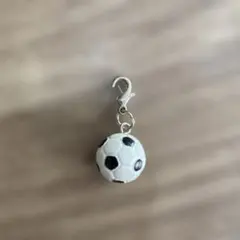 サッカーボールモチーフ チャーム