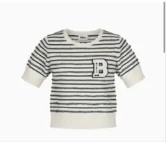 bibiy B. BORDER LOCK KNIT