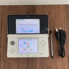 動作確認済⭐️ Nintendo 3DS 本体　ニンテンドー　ホワイト白