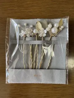 ウェディング お呼ばれ パーティー 成人式 ヘアアクセサリー ヘアピン