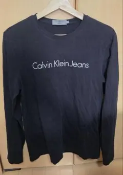 Calvin Klein Jeans ブラック 長袖Tシャツ M
