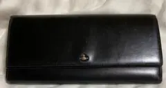 レザー長財布 Vivienne Westwood ブラック×レッド