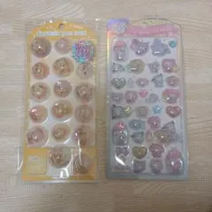 【正規品】サンリオ Capsule pop seal ステッカー 2枚セットのサムネイル