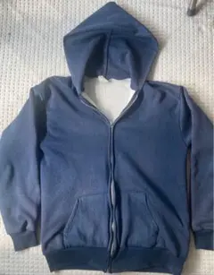 ナス紺】90s camber zip hoodie double face - メルカリ