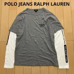 POLO JEANS RALPH LAUREN 長袖カットソー　グレー　L