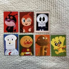 アンパンマン キャラクターポストカード 7枚セット