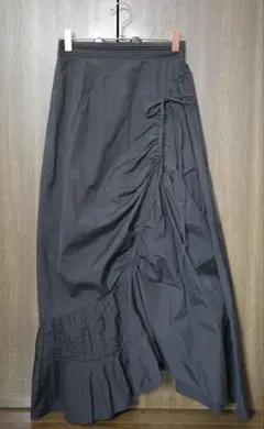 【SNIDEL スナイデル】コットンアシメギャザースカートのサムネイル