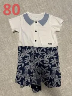 80 ロンパース カバーオール パイナップルのサムネイル