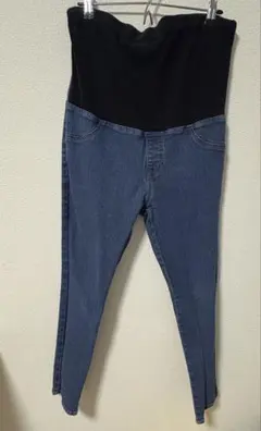 マタニティデニムパンツ サイズL