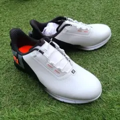 新品未使用品　FootJoy ゴルフシューズ ホワイト/オレンジ