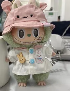 LABUBU　コスチューム　17センチ　ぬい服　着ぐるみ　幼稚園 ウサギ　園服