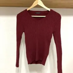 INGNI イング ニット 赤 秋服 冬服 あったか 可愛い 【M】