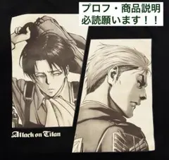 進撃の巨人　リヴァイ　エルヴィン　Tシャツ　LLサイズ　悔いなき選択