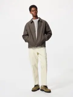 【廃盤/人気】UNIQLO コーデュロイテーパードパンツ M ブラック 黒