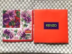 KENZO PARIS 花柄ハンカチ　未使用のサムネイル