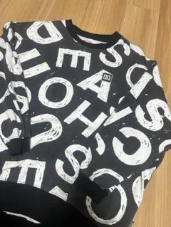 オーバーサイズトレーナー メンズ（袖短め）