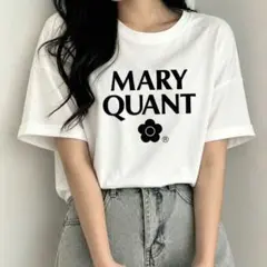 MARY QUANT 半袖Tシャツ ホワイト　訳あり