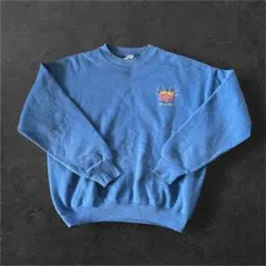 Fruit of the Loom 青色 Lサイズ トレーナー