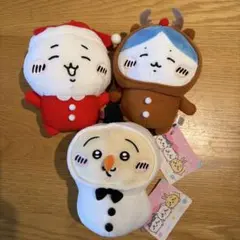 ちいかわ メリクリぬいぐるみ 3点 ちいかわ ハチワレ うさぎ - メルカリ