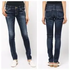 MOUSSY マウジーOriginal Skinny ストレッチデニムパンツ25