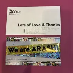 ARASHI LIVE TOUR 2026 銀テープのサムネイル