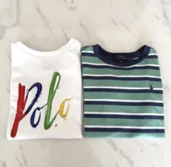 最終お値下げ⭐️美品⭐️POLOラルフローレン半袖Tシャツ2点セット　サイズ100