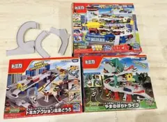 タカラトミー　トミカタウン・トミカアドベンチャー４点セットのサムネイル