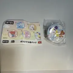 くら寿司オリジナル缶バッジ　BT21 ⑧