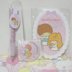 サンリオ　キキララ　キャラクター大賞　2020年 メモ　ボールペン　文具