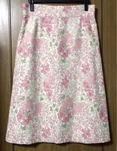 【新品未使用】⭐️キース⭐️スカート⭐️リバティ柄ゴブラン織⭐️44号⭐️大きいサイズ⭐️