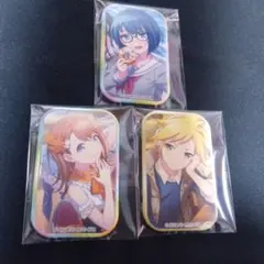 プロセカ 花里みのり＆桐谷遥 スクエア缶バッジ