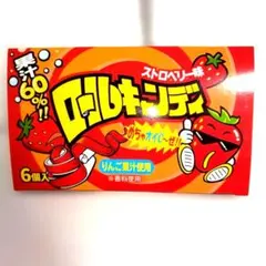 【アミューズメント景品】AM ロールキャンディ ストロベリー味 6個入のサムネイル