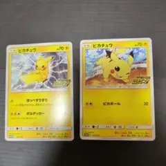ピカピカ！ピカチュウ！プロモカードキャンペーン！2枚セットNo4