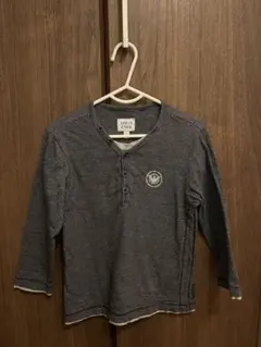 Armani Junior 3A ストライプ長袖カットソー　100cm