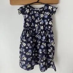 エニファム　ワンピース　紺　120