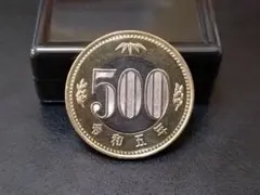 500円バイカラー・クラッド貨幣発行記念メダル 2021年 令和3年 純銀製