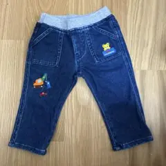 ミキハウス　MIKI HOUSE デニム風パンツ 80