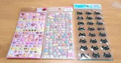犬と猫のぷくぷくシール3シートセット