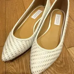 MACKINTOSH PHILOSOPHY メッシュパンプス ホワイト　23.5のサムネイル