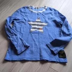 KPBoy ブルー ストライプ星 Tシャツ 140cm