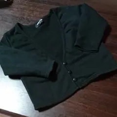 COMME CA ISM ・size 80 黒カーディガン