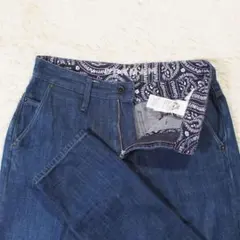 新品未使用】デンハム/DENHAM YORK デニムパンツ ジーンズ 藍染め 