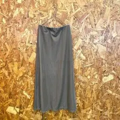 SENCE OF PLACE ロングスカート ベロア スリット ブラウン