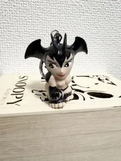 希少品　レトロ　デビルマンレディ　永井豪　フィギュアキーホルダー