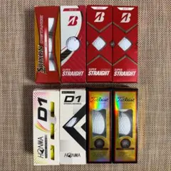 24 ゴルフボール 新品 (ブリヂストン、タイトリスト、スリクソン、ホンマ)のサムネイル