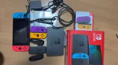 Nintendo Switch 本体 ネオンレッド/ブルー ジョイコンスマブラ付