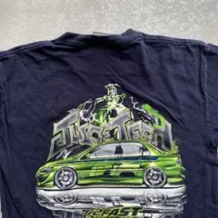 2 FAST 2 FURIOUS Tシャツ ワイルドスピードムービーT紺