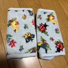 抱っこひも用カバー 花と昆虫デザイン