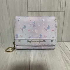 猫デザイン コインケース ピンク